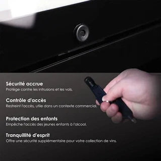 Cave à vin service Le Cépage AGCV140VN2Z2D multi-températures 220 bouteilles 2 portes