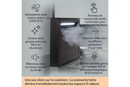 Hotte aspirante escamotable KLARSTEIN