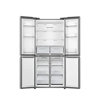 Réfrigérateur américain Hisense Réfrigérateur Américain - Rq5P470Seie - 4 Portes - Classe Énergétique E - 84,2 X 74,4 X 188,5 Cm - Inox