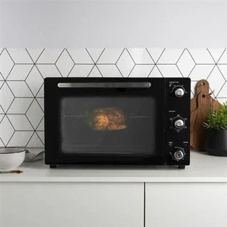 Mini-four encastrable Princess 01.112751.01.001 avec réglage manuel de la température, fonction minuteur, avec convection, filaire 32 l