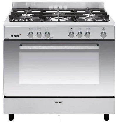 Piano de cuisson Glem GE960CMIX2 largeur : 90 cm - profondeur : 60 cm - hauteur : 91 cm
