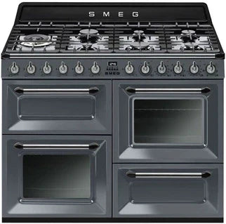 Piano de cuisson Smeg VICTORIA 110cm MIXTE GRIS - TR4110GR