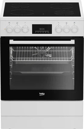 Cuisinière vitrocéramique Beko FBE67300WCS