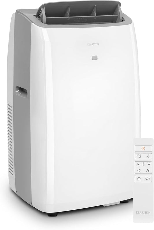 Climatiseur Mobile Klarstein 12000 BTU – Classe A+, R290, SEER 13, Silencieux 63 dB