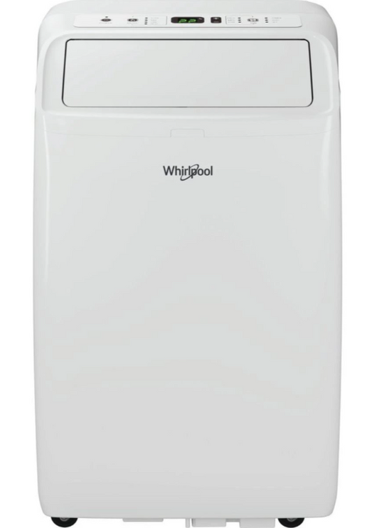 Climatiseur Mobile Réversible Whirlpool PACF212HPW – 3300 W, Classe A/A+, R290, 6ème Sens