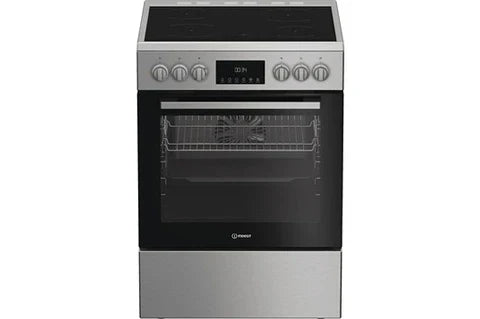 Cuisinière vitrocéramique Indesit I6V5LCX inox