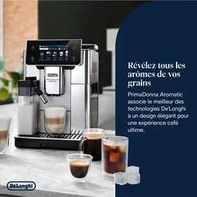 Machine à café à grain Delonghi ECAM630.55.SSM Primadonna Aromatic