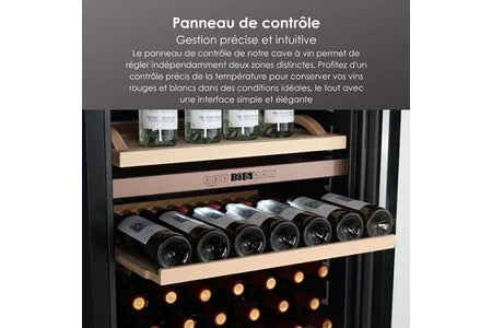 Cave multi-températures LeCépage Cave à vin polyvalente AGJ268VX2Z 268