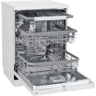 Lave-vaisselle pose libre Lg - Lave-vaisselle 3, DF365FWS, Blanc, L:60cm, H:85cm,