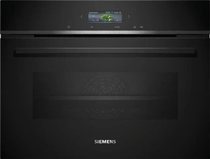 Four encastrable Siemens iQ700 Four compact intégrable 60 x 45 cm Noir CB774G1B1
