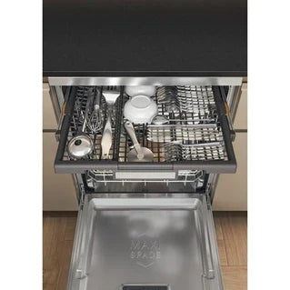 Lave-vaisselle pose libre Whirlpool LV posable, Inox, 41dB, 9.5 L, Classe B, 15 couverts
