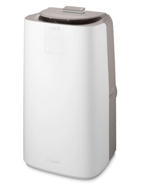 Climatiseur Mobile De'Longhi PACAP120 GentleJet – 12000 BTU, Classe A+, R290, GentleJet 180°