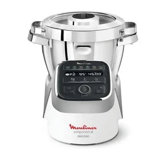 Robot cuiseur multifonctions Moulinex 3l 1550w silver HF807E10