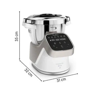 Robot cuiseur Moulinex Companion Pro YY5286FG avec balance intégrée + cuiseur vapeur