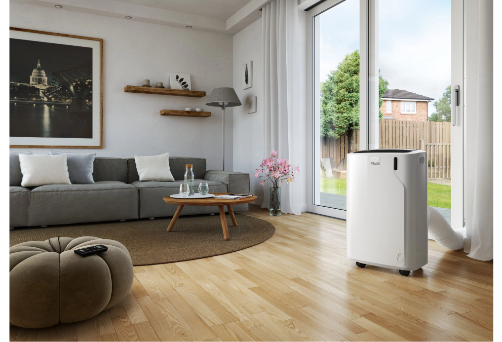 Climatiseur Mobile De'Longhi Pinguino PACEM90 Silent – 9800 BTU, Classe A, R290, Silencieux 63 dB