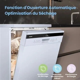 Lave-vaisselle pose libre Comfee Lave vaisselle pose libre CDWEF1435EW 14 couverts 60 cm