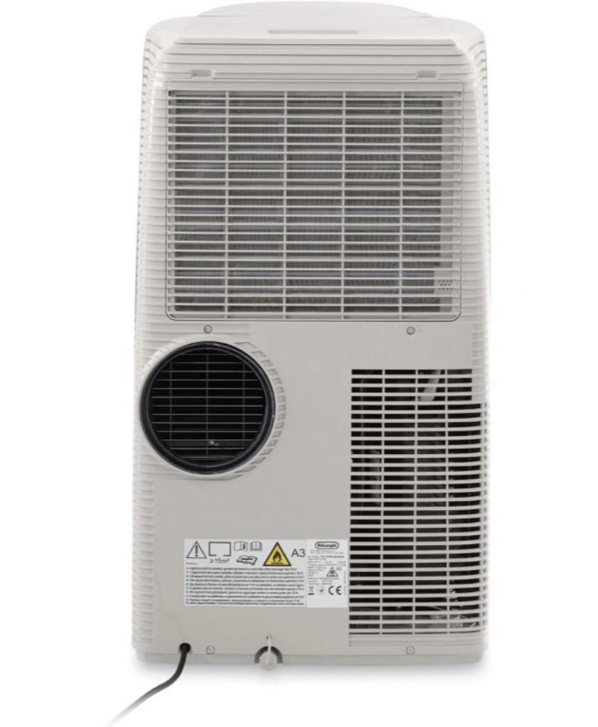 Climatiseur Mobile De'Longhi PACAP98 GentleJet – 11500 BTU, Classe A+, R290, GentleJet 180°