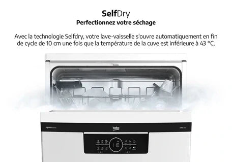 Lave-vaisselle pose libre Beko BDFN26440WP