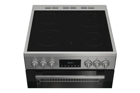 Cuisinière vitrocéramique Indesit I6V5LCX inox