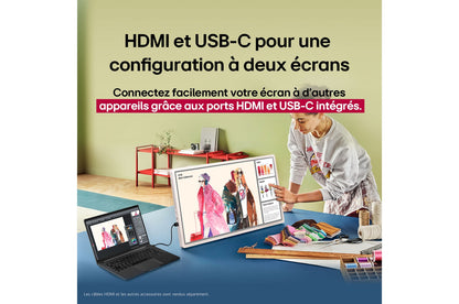 LG StanbyME 27" – Écran TV sans fil sur pied avec batterie intégrée