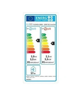 Climatiseur fixe Klimea reversible monobloc 2.6kW horizontale - : KLIMEA 10 HP