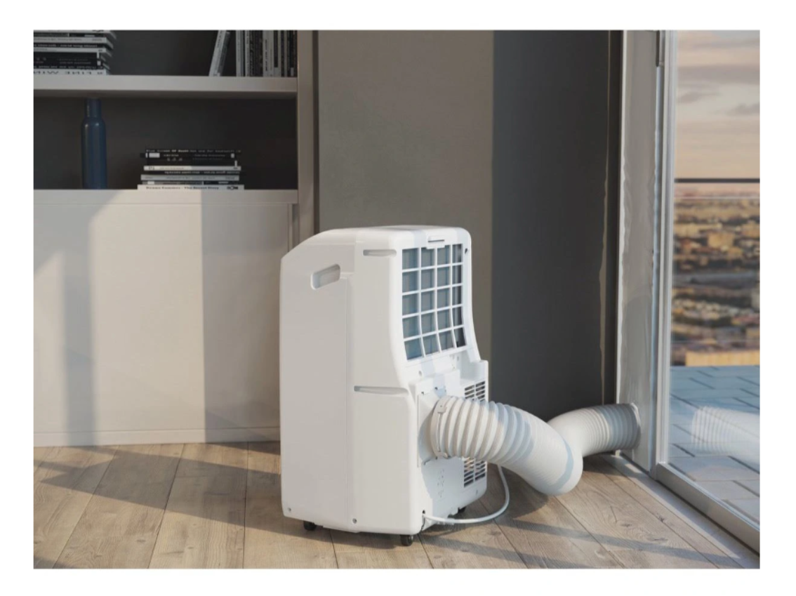 Climatiseur Mobile Réversible Whirlpool PACF212HPW – 3300 W, Classe A/A+, R290, 6ème Sens
