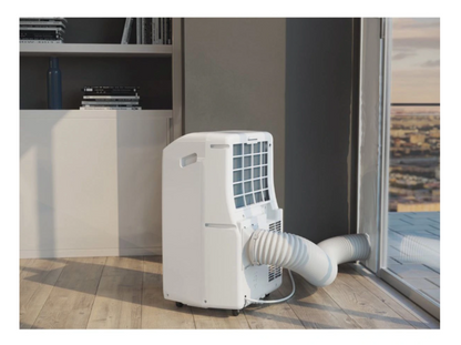 Climatiseur Mobile Réversible Whirlpool PACF212HPW – 3300 W, Classe A/A+, R290, 6ème Sens