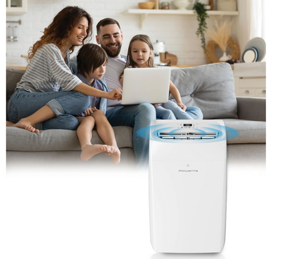 Climatiseur Mobile Réversible Rowenta RWAC12KA++ – Classe A+/A++, R290, 5 Fonctions