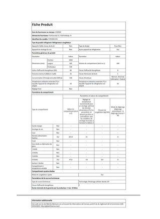 Réfrigérateur congélateur en bas Hisense FCN300CCD1