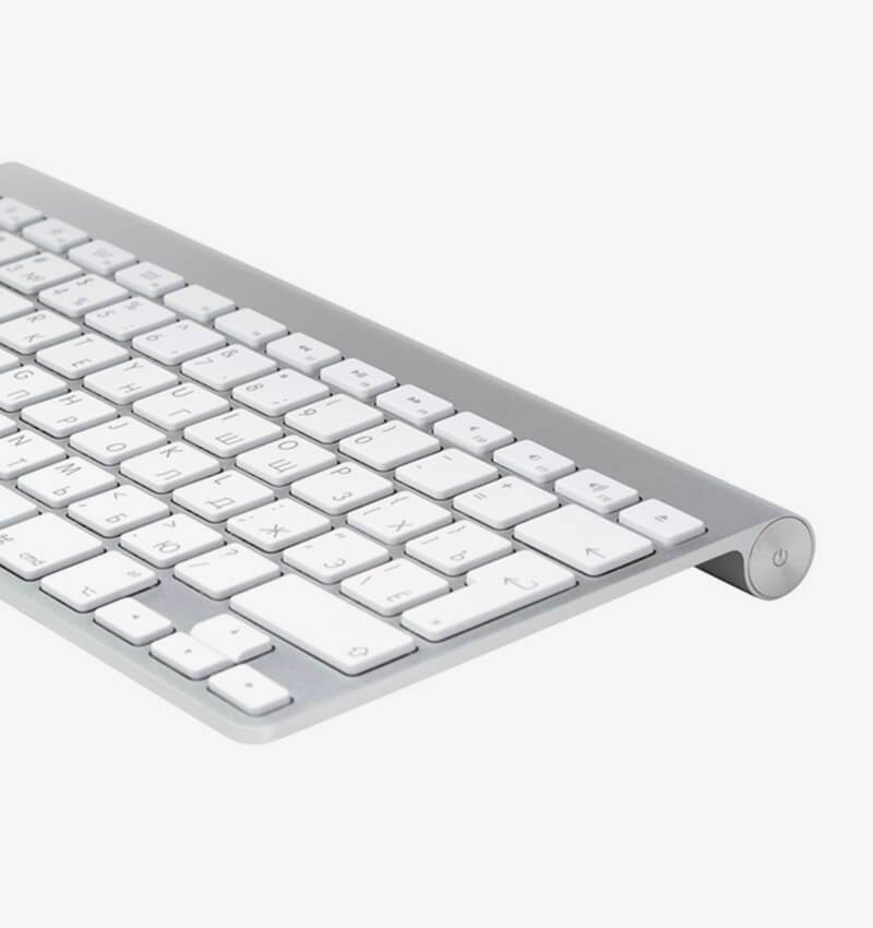 Nouveau clavier tactile